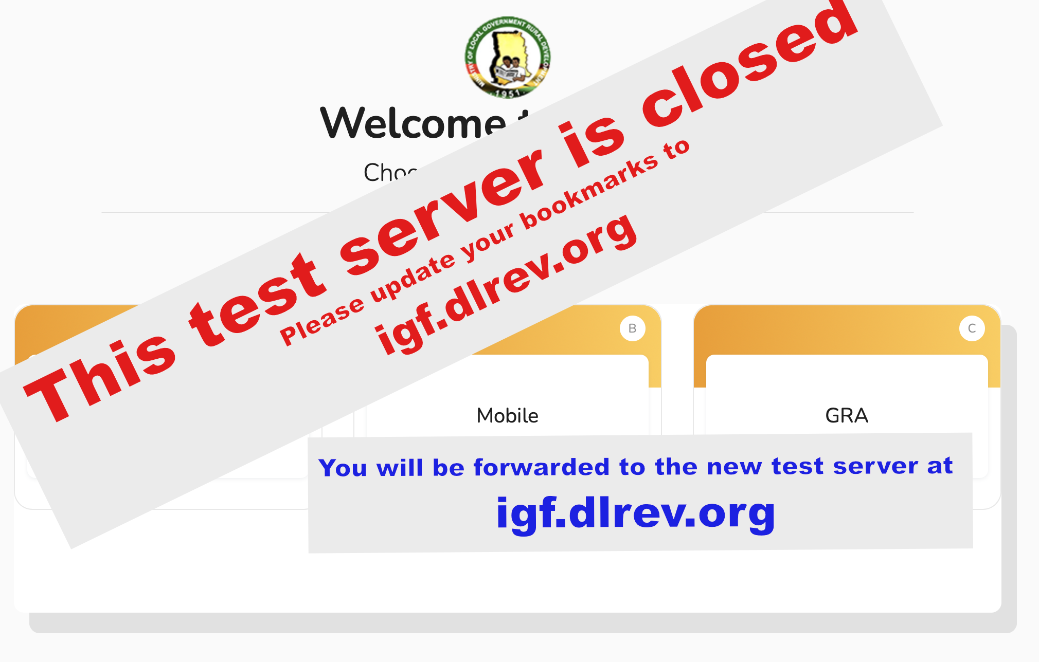 Test server is closed